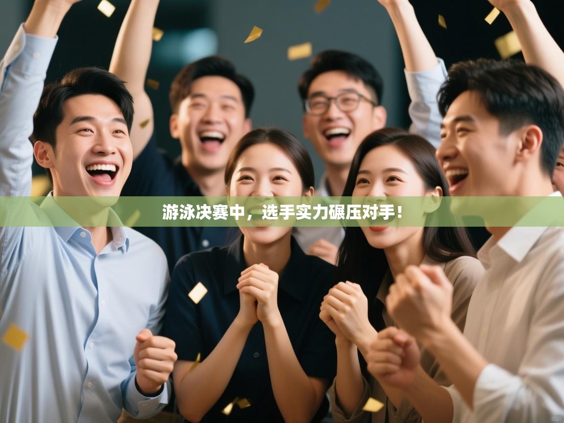 游泳决赛中，选手实力碾压对手！  第2张