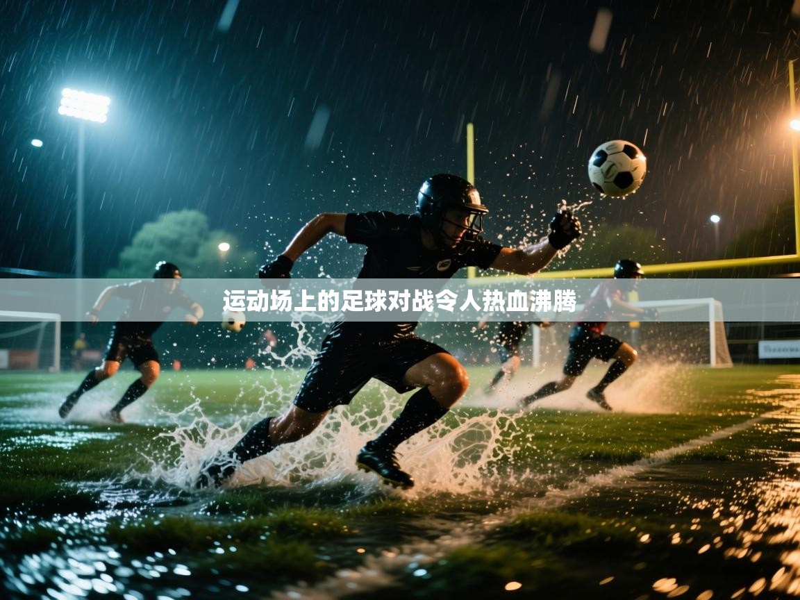运动场上的足球对战令人热血沸腾  第2张